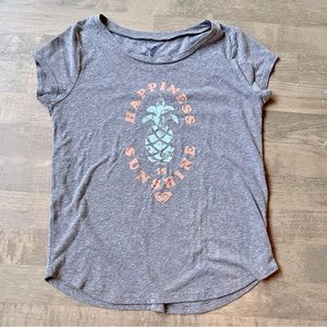 ROXY GIRL Happiness is Sunshine Tee. Medium (10).